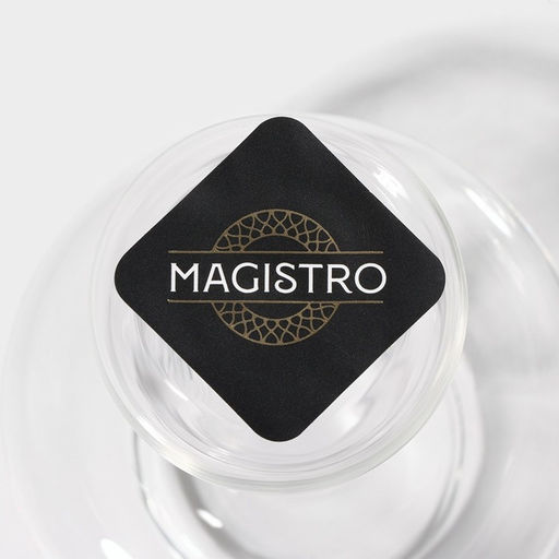 Бокал Magistro Гриб, 200 мл, стекло, прозрачный  фото 5