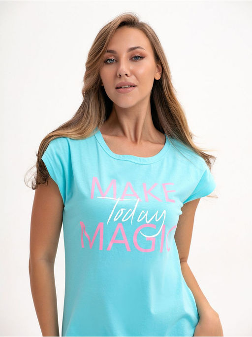 IV-CAPRIZ Глэдис - туника бирюзовый