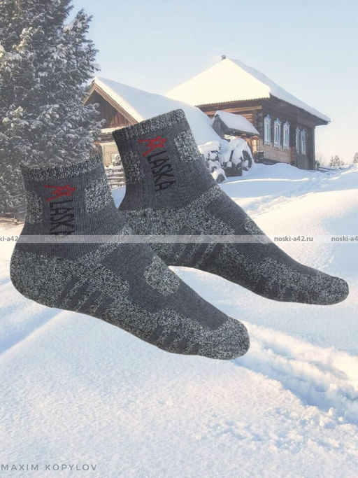 Цена за 12 пар. "АЛЯСКА" Термоноски спортивные ВНУТРИ МАХРА женские, подростковые арт. 1258