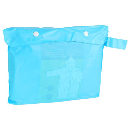 Дождевик-плащ Maclay, походный, р. М, цвет голубой  фото 6