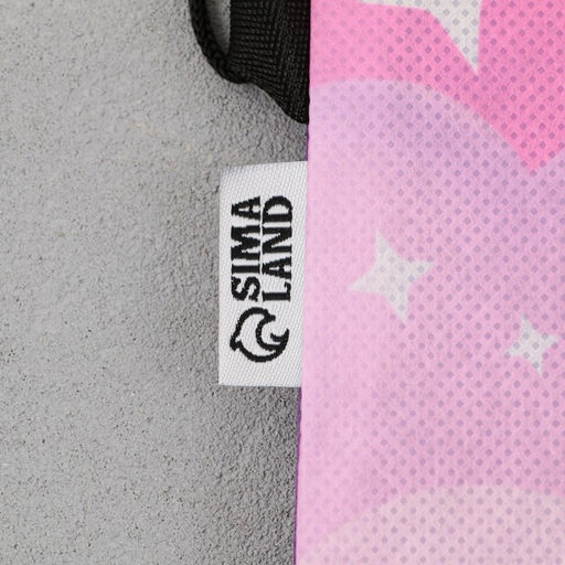 Сумка для обуви Принцесса и единорог, нетканное полотно, размер 41х31 см - Artfox study фото 3