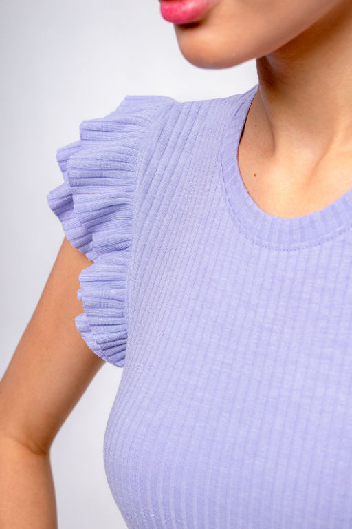 Арт. 3401/1 Футболка женская 42-50 (5 шт) Цвет:сиреневый - Калинка фото 5