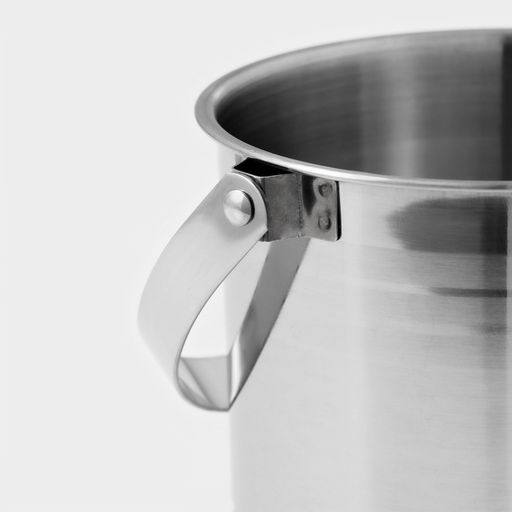 Ведро для льда из нержавеющей стали, 1.3 л, 14.5×12.5 см