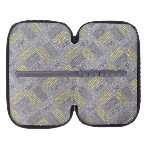 Пенал школьный, 2 секции, 12.5×20.5×4 см«Кеды»