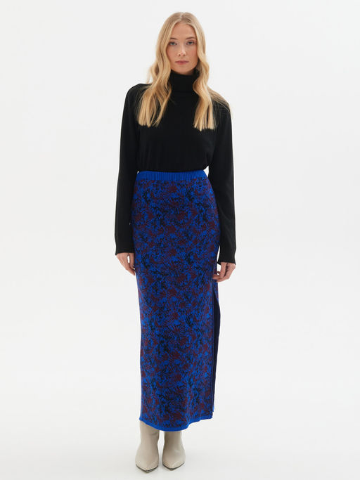 Юбка л1432 т. синий - Стим фото 3