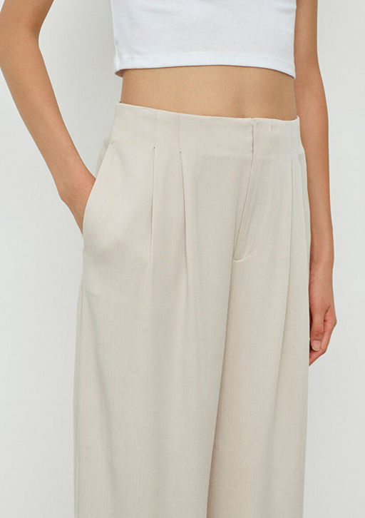 Genis Paca TENCEL TM Bej Lyocell Pantolon - Mavi фото 6