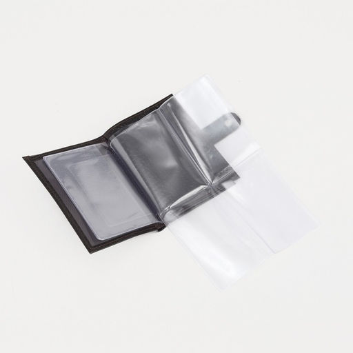 Обложка для автодокументов и паспорта на кнопке, цвет коричневый - Textura фото 4