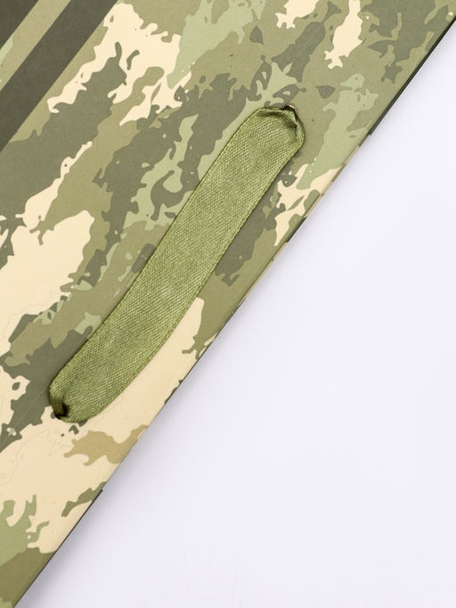 Цена за 2 шт. Пакет подарочный вертикальный 23 февраля, ML 23?27?11.5 см