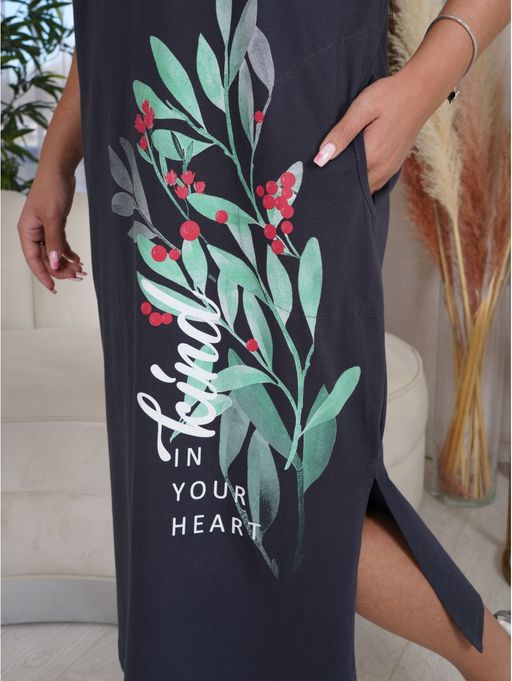 Маррокеш платье женское (серый) - Lovetex фото 8