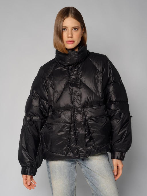 Куртка женская 12411-22043 black - Eleganzza фото 2