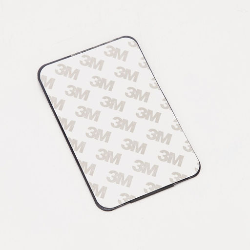 Картхолдер на телефон клеящийся, с подставкой, чёрный