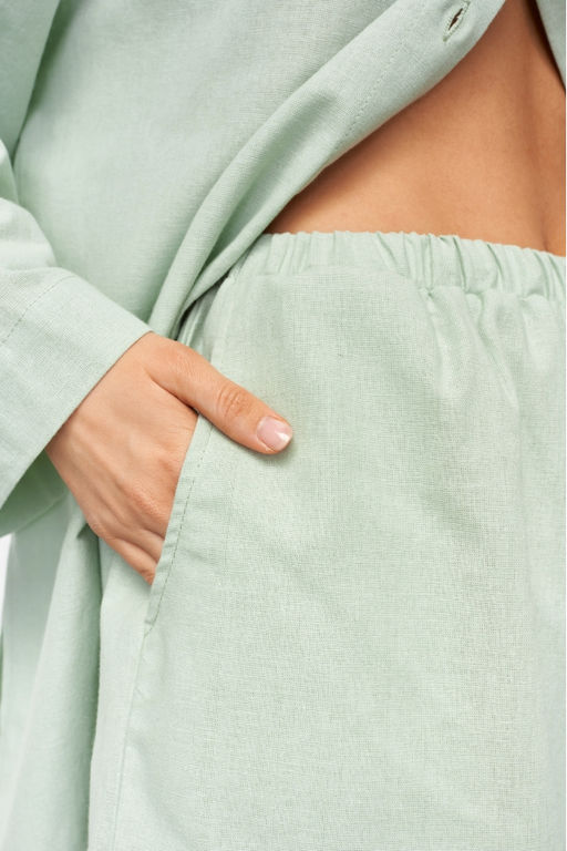 Костюм лён рубашка/шорты Irish Mint - Erist store фото 5