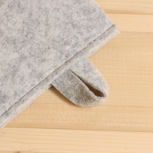 Рукавица для бани Эконом, войлок, светло-серая - Добропаровъ фото 2