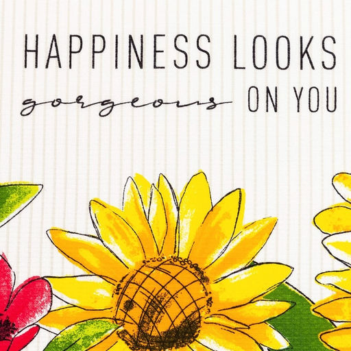 Полотенце кухонное Happiness looks, 35×60 см, набор 2 шт., хлопок 100%