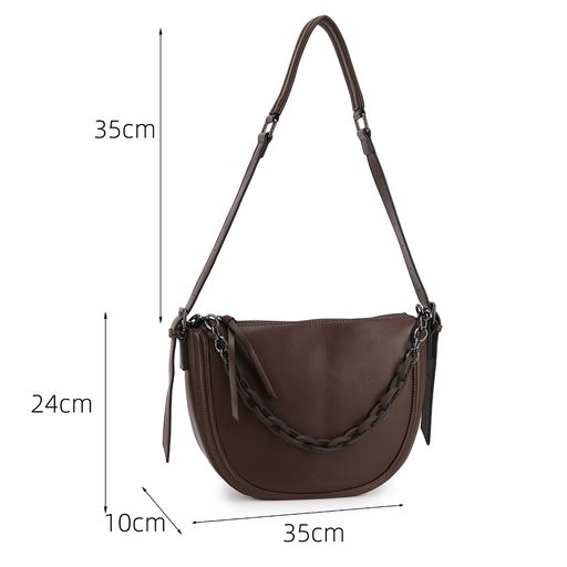 Женская сумка, экокожа, Saint Miranda 29303 Коричневый  фото 4