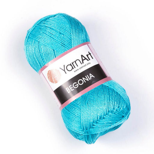 Бегония (Begonia) пряжаYarnArt 100%мерсериз.хлопок 10x50г/169м  фото 4