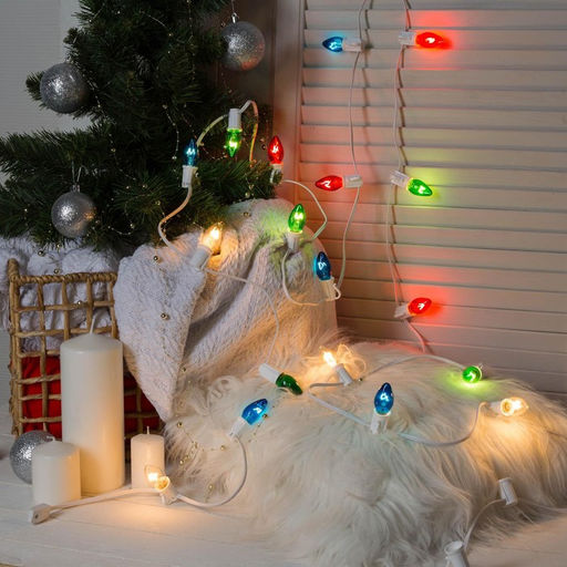 Цена за 10 шт. Лампа накаливания, 10 Вт, E12, 220 В, для ночников и гирлянд, прозрачная