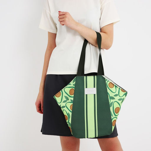 Сумка женская пляжная Авокадо + бикини бэг - Nazamok фото 13