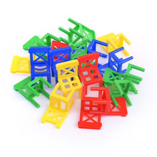 Настольная игра Балансирующие стульчики (18 шт) в коробке - Дарите радость! фото 5