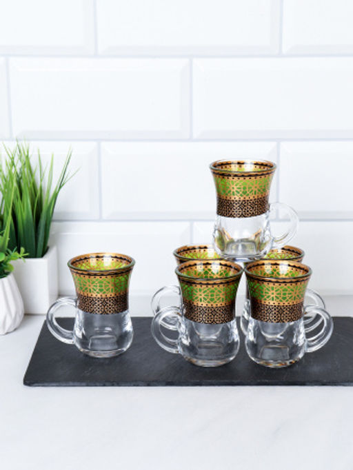 Кружка для чая 6 штук 100 мл восточная форма / MVZ2 /уп 24/ - Галеонтрейд фото 2