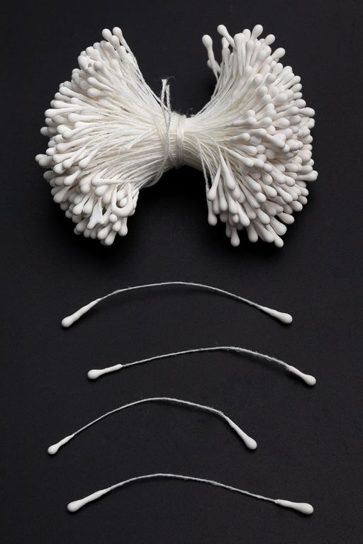 Тычинки для цветов матовые (SF-7035) белый - Больше подарков фото 2