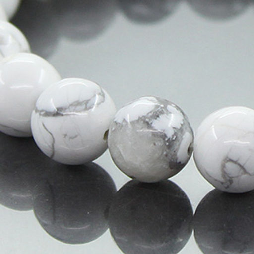 Кахолонг 10мм, браслет "Классика" 17см