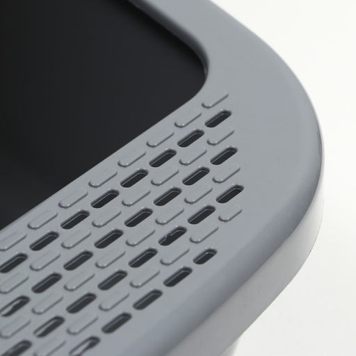 Туалет закрытый Айша 53 х 41 х 40 см, серый FIX - Пижон фото 6