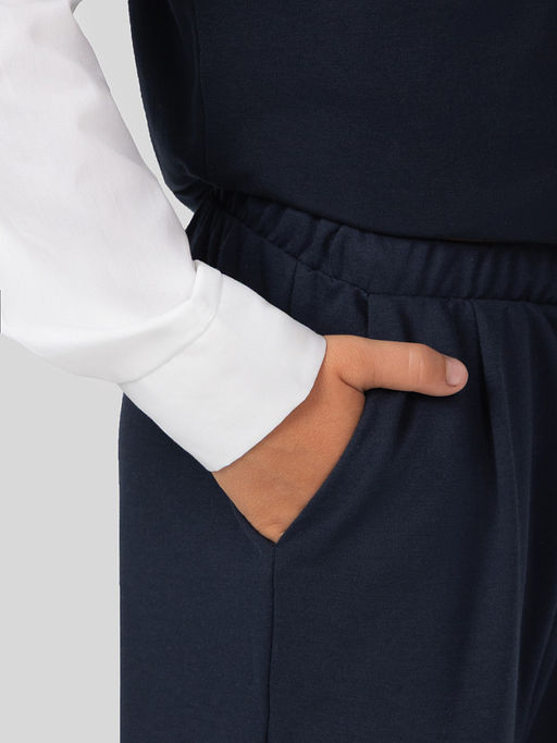 Брюки для мальчиков в темно-синем цвете - Mark formelle фото 4