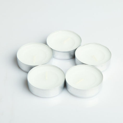 Набор свечей чайных, 3.8×1 см, 2 ч, 9 г, 100 шт., белый