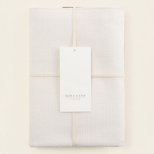 Наволочка декоративная SL Home Organic, 45×45 см, белая