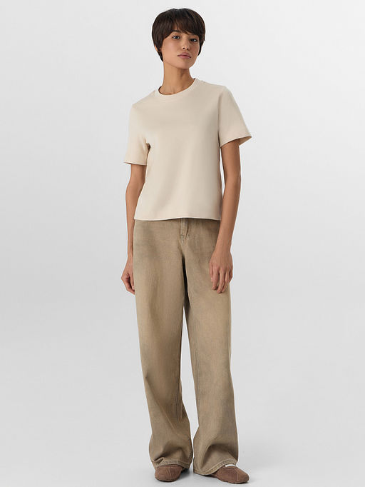 Футболка женская бежевая - Mark formelle фото 3