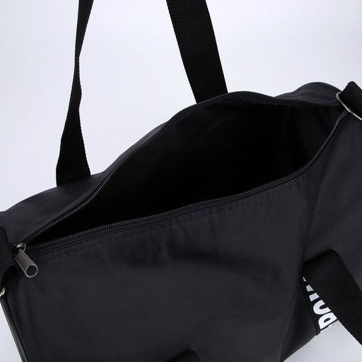 Сумка спортивная Power на молнии, цвет чёрный - Nazamok фото 6