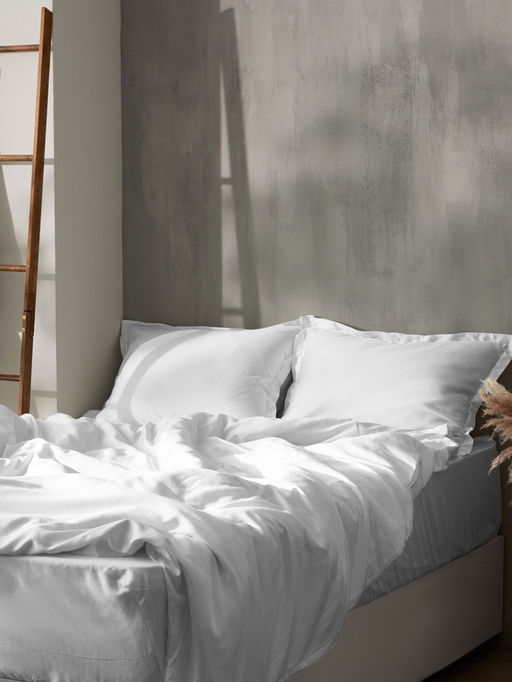 Пододеяльник 1.5-спальный SL Home, 150220 см, белый, тенсель - Sima-land home фото 8