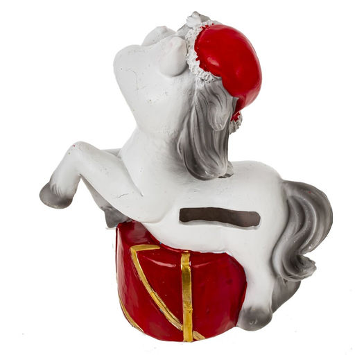 Копилка "Лошадка", L12 W5 H13 см, 4в.