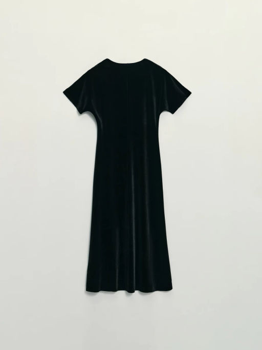 Платье миди из бархата / Zarina