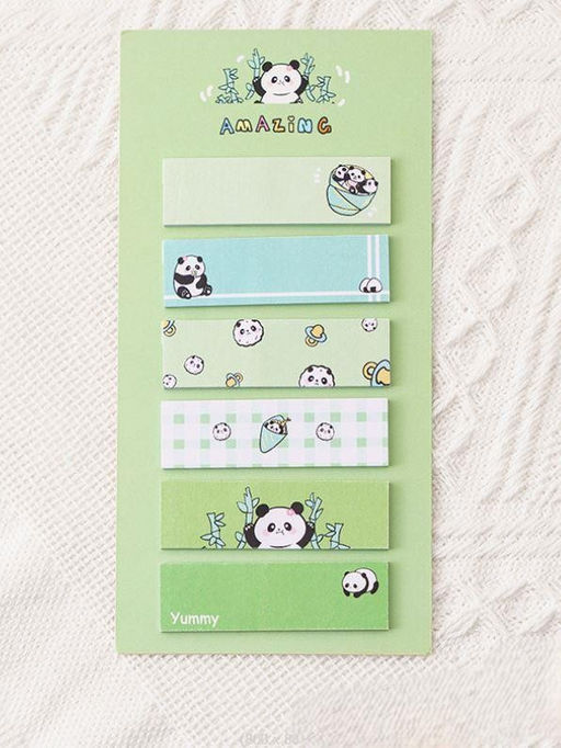 Стикеры "Panda life", green