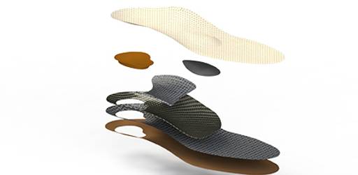 Ортопедические стельки разгружающими элементами