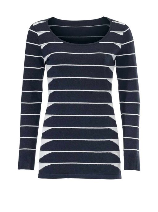 Пуловер, синий - Ashley brooke фото 2