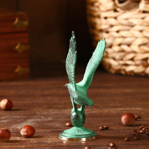 Сувенир «Степной орёл», 5.5×5.5×15 см, латунь