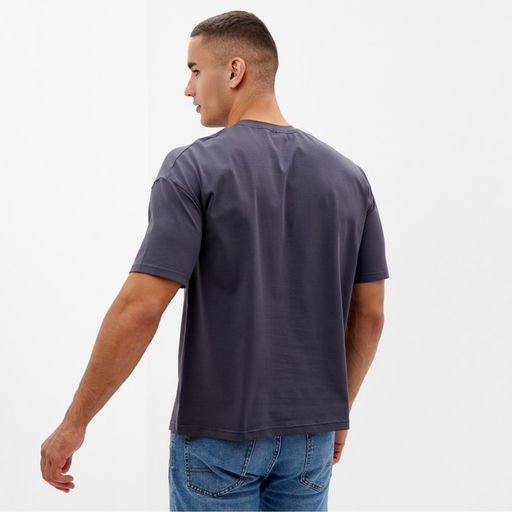 Футболка мужская MINAKU REGULAR FIT: цвет графит, р-р 56