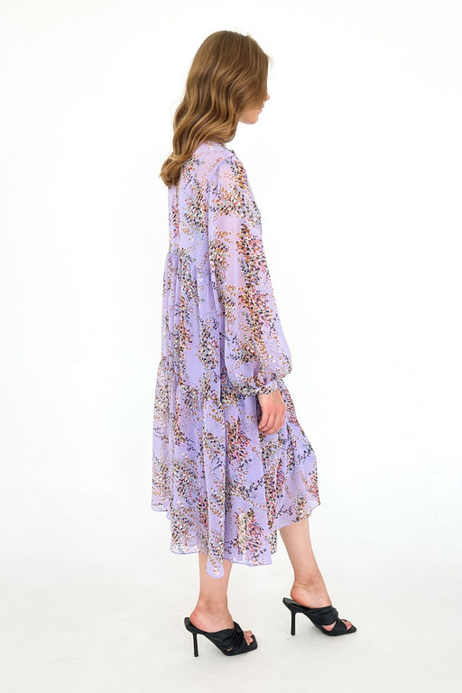 Платье свободного А-силуэта Linda (Цвет: Лаванда) - Morozov Amavie фото 2