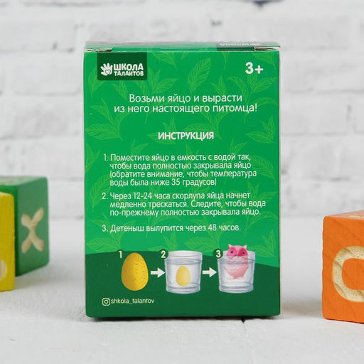 Растущие животные в яйце «Сова» МИКС