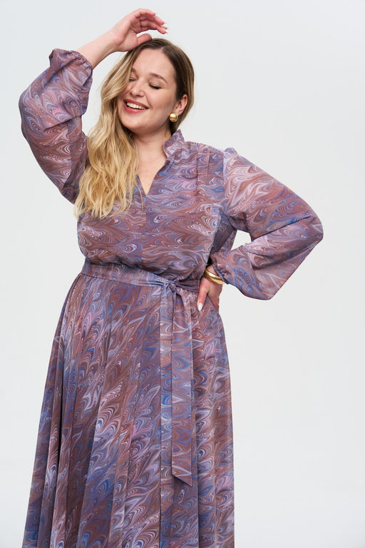 Платье Муарэ сиреневый - Intikoma фото 4