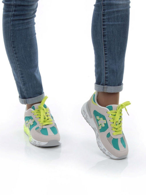 05-6026-120 GRAY Кроссовки женские (искусственные материалы) - No name фото 3