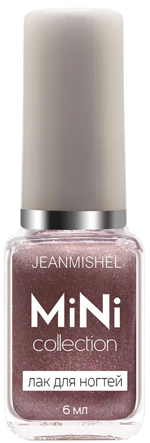 JEANMISHEL Лак д/н МИНИ 6мл set №195 Серо-сиреневый перлам.(*24)
