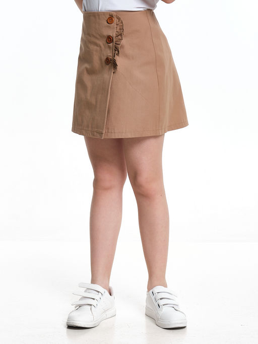 Юбка UD 7189 св.кофе - Mini maxi фото 3