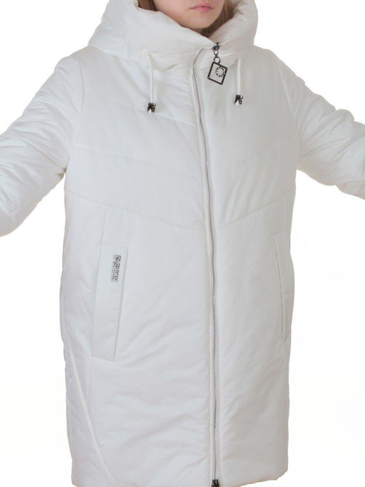 M-9090 WHITE Куртка зимняя женская (200 гр. холлофайбер)