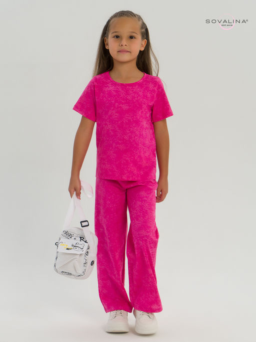 Костюм Лето варенка фуксия - Sovalina фото 9