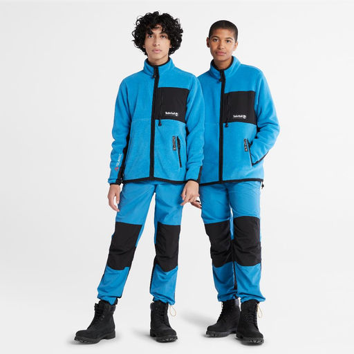 Куртка Timberland Jacket Polartec Fleece синяя фото 3