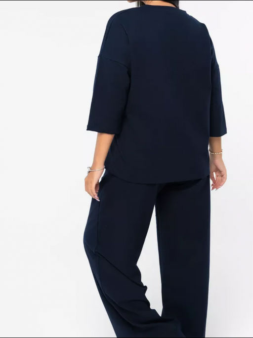 Костюм "Надпись" синий